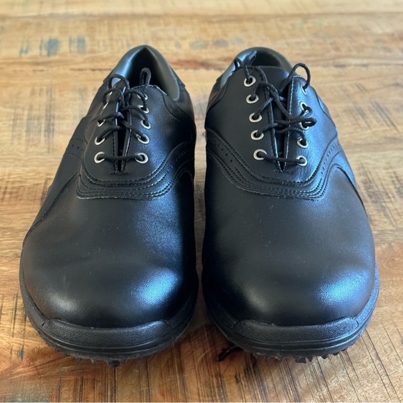 FootJoy Mens GreenJoys Golf Shoes Classic Oxford Shoe Foot Joy Size 10 W - Picture 12 of 14